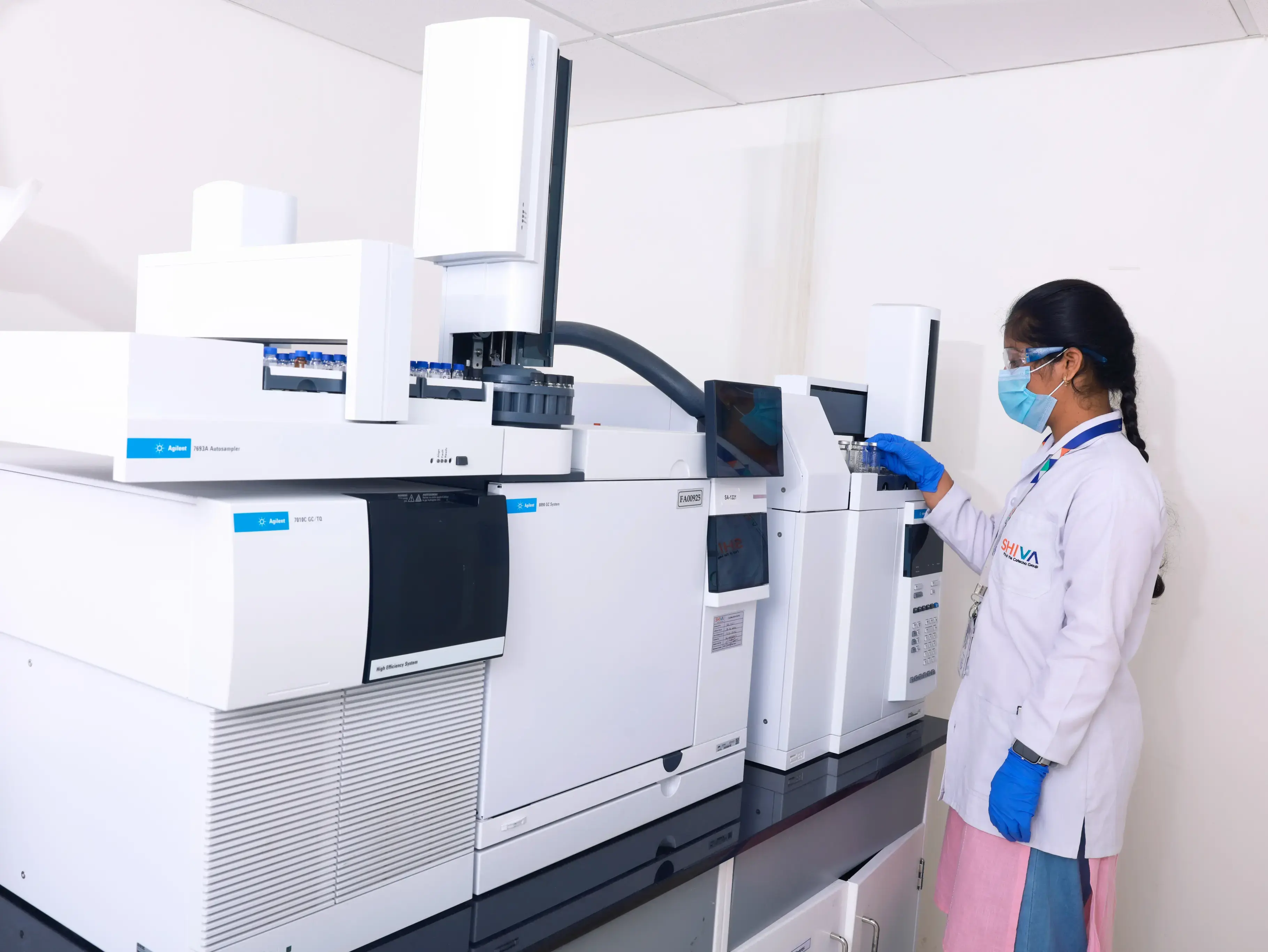 AGILENT 7890B GCMS MS